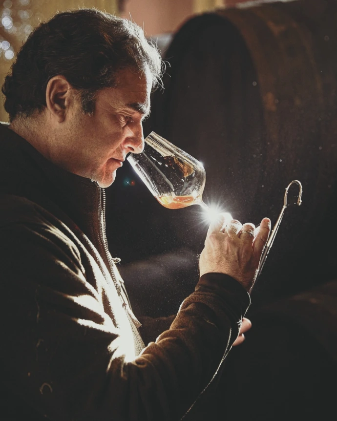 Portrait du vigneron Alberto Orte