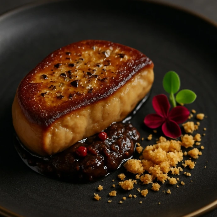 Accord met vin foie gras poêlé repas de noël
