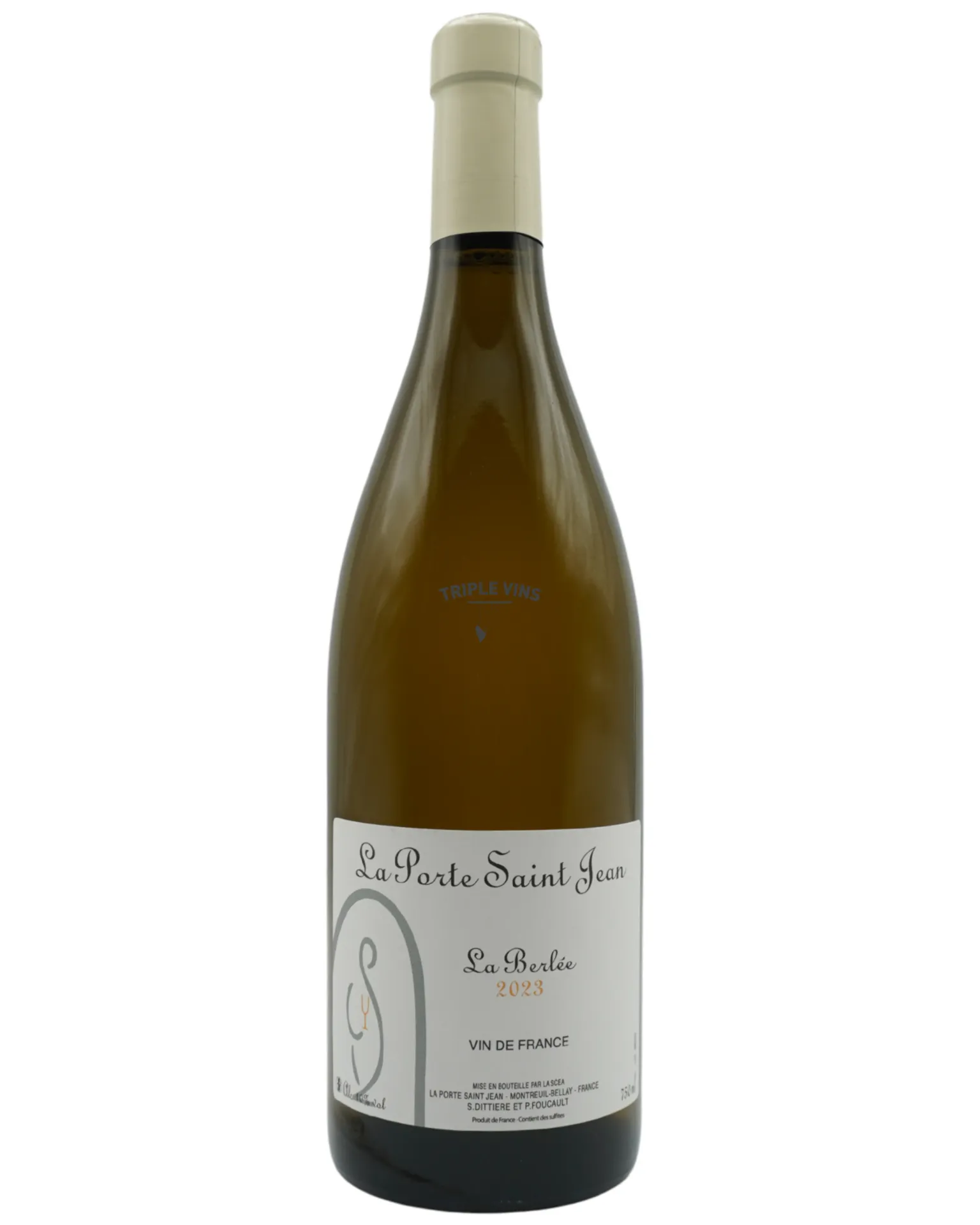 Vin de France "La Berlée" - La Porte Saint Jean 2023