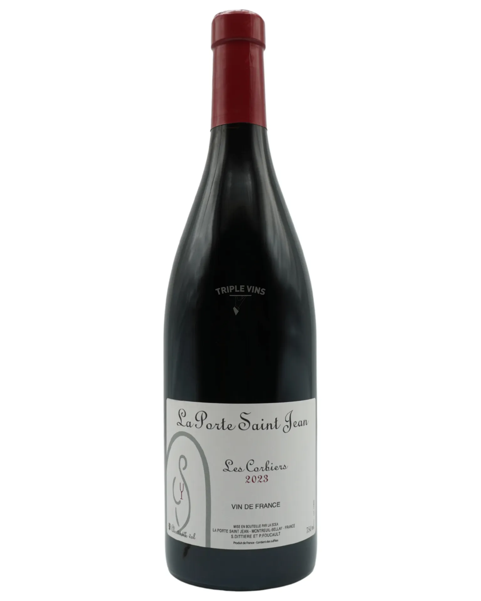 Vin de France "Les Corbiers" - La Porte Saint Jean 2023  