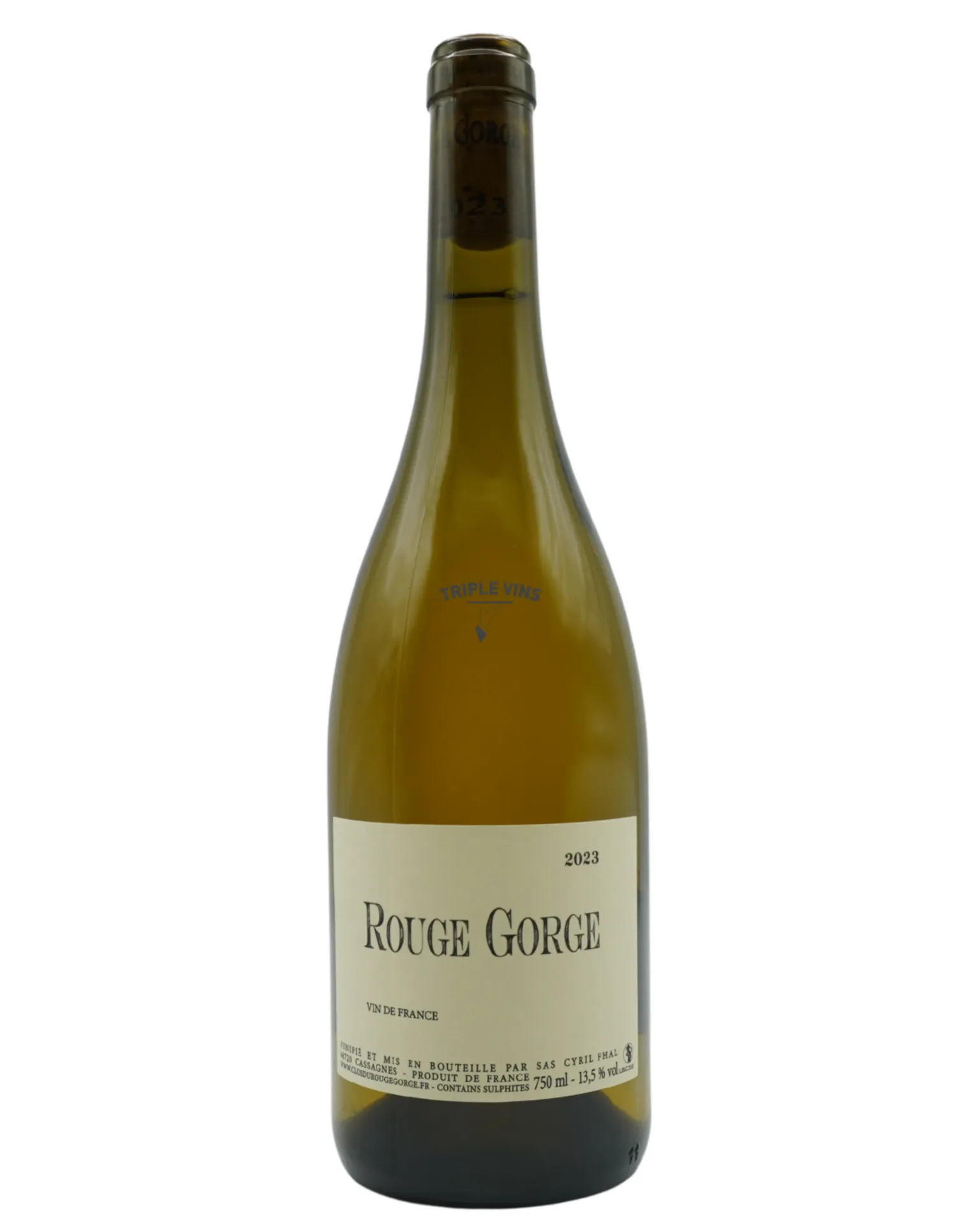 Vin de France "Le Clos" - Clos du Rouge Gorge 2023