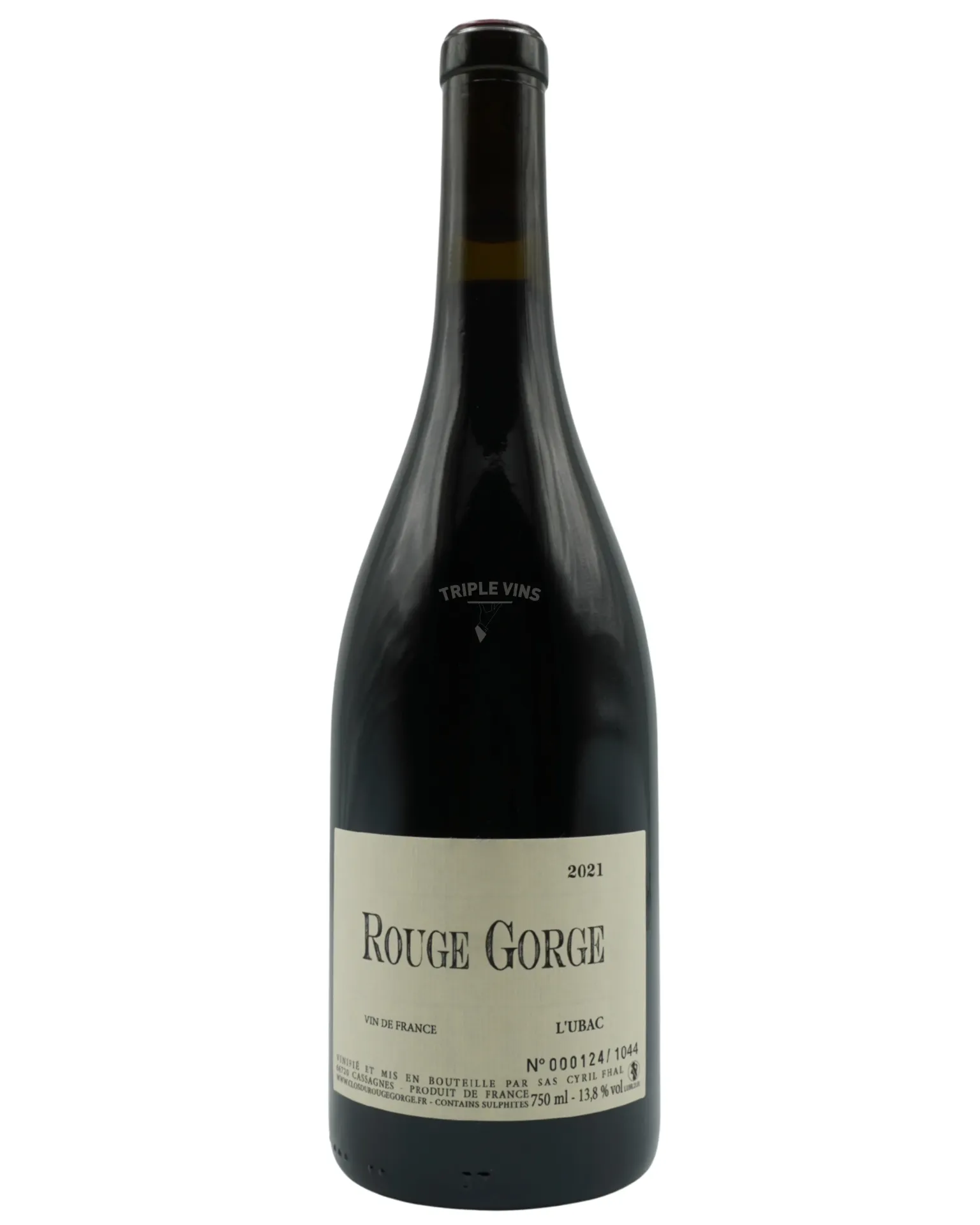 Vin de France "L'Ubac" - Clos du Rouge Gorge 2021