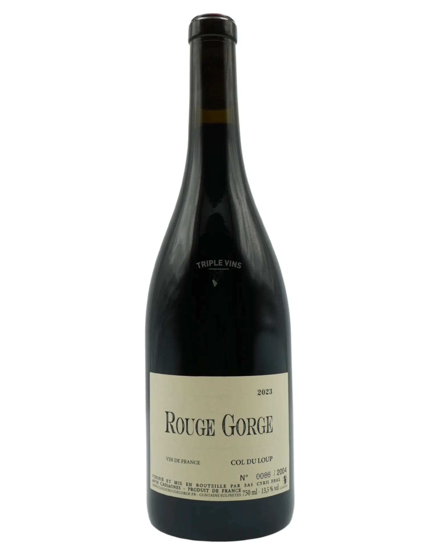 Vin de France "Le Col du Loup" - Clos du Rouge Gorge 2023