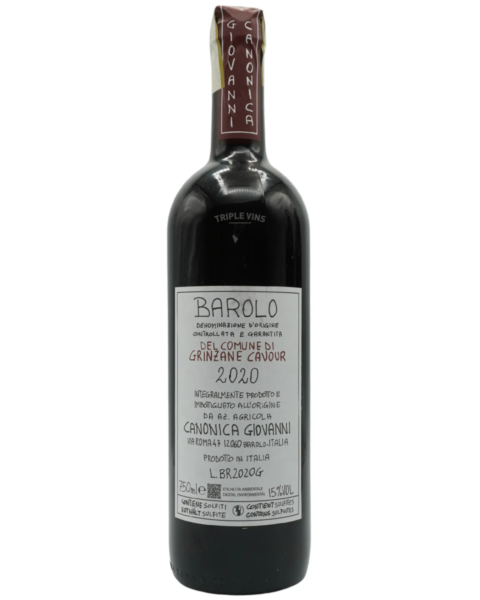 Barolo "Grinzane Cavour" - Giovanni Canonica 2020