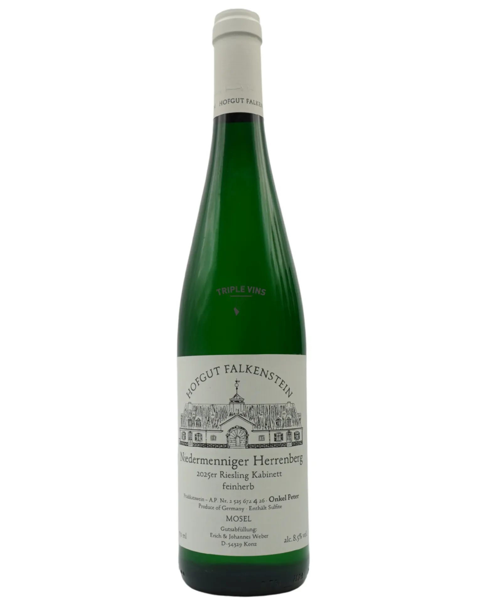 Niedermenniger Herrenberg "Riesling Kabinett Feinherb - Onkel Peter" - Hofgut Falkenstein 2025