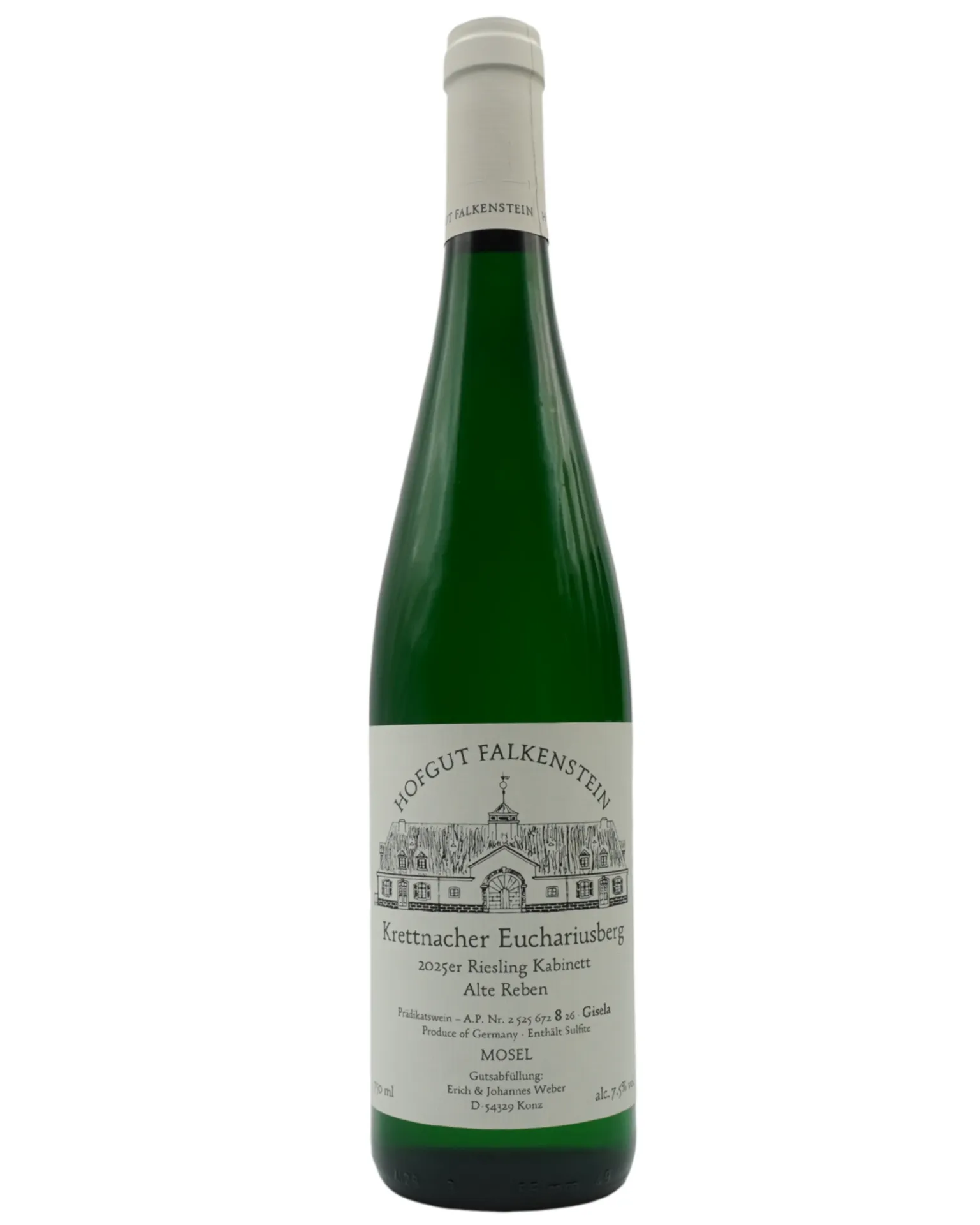 Krettnacher Euchariusberg "Riesling Kabinett - Alte Reben - Gisela" - Hofgut Falkenstein 2025