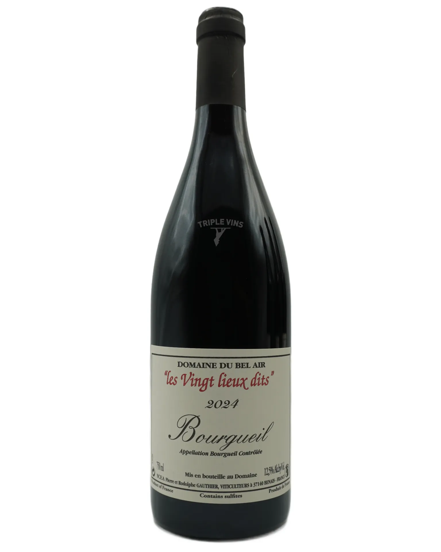 Bourgueil "Vingt Lieux Dits" - Bel Air 2024